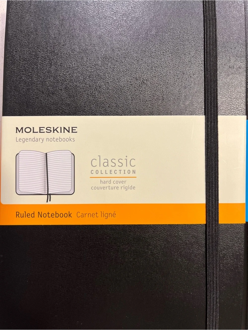 New! LOT of 3 Moleskine Classic Hard Cover Notebooks: Ruled, Plain, & Dotted
